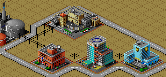 SimCity 2000 Hospital